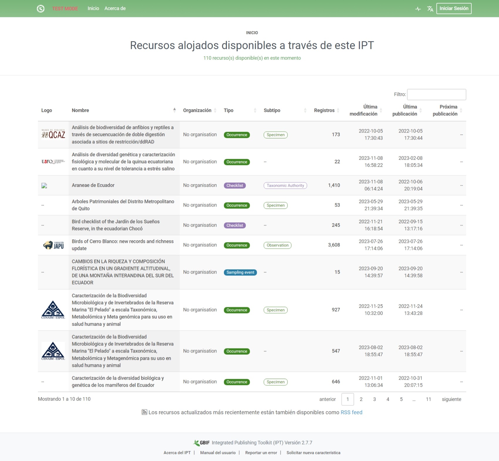 Gestión de recursos